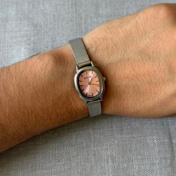 Elegant silver watch classic analogue MENS2 - Picture 4 of 4